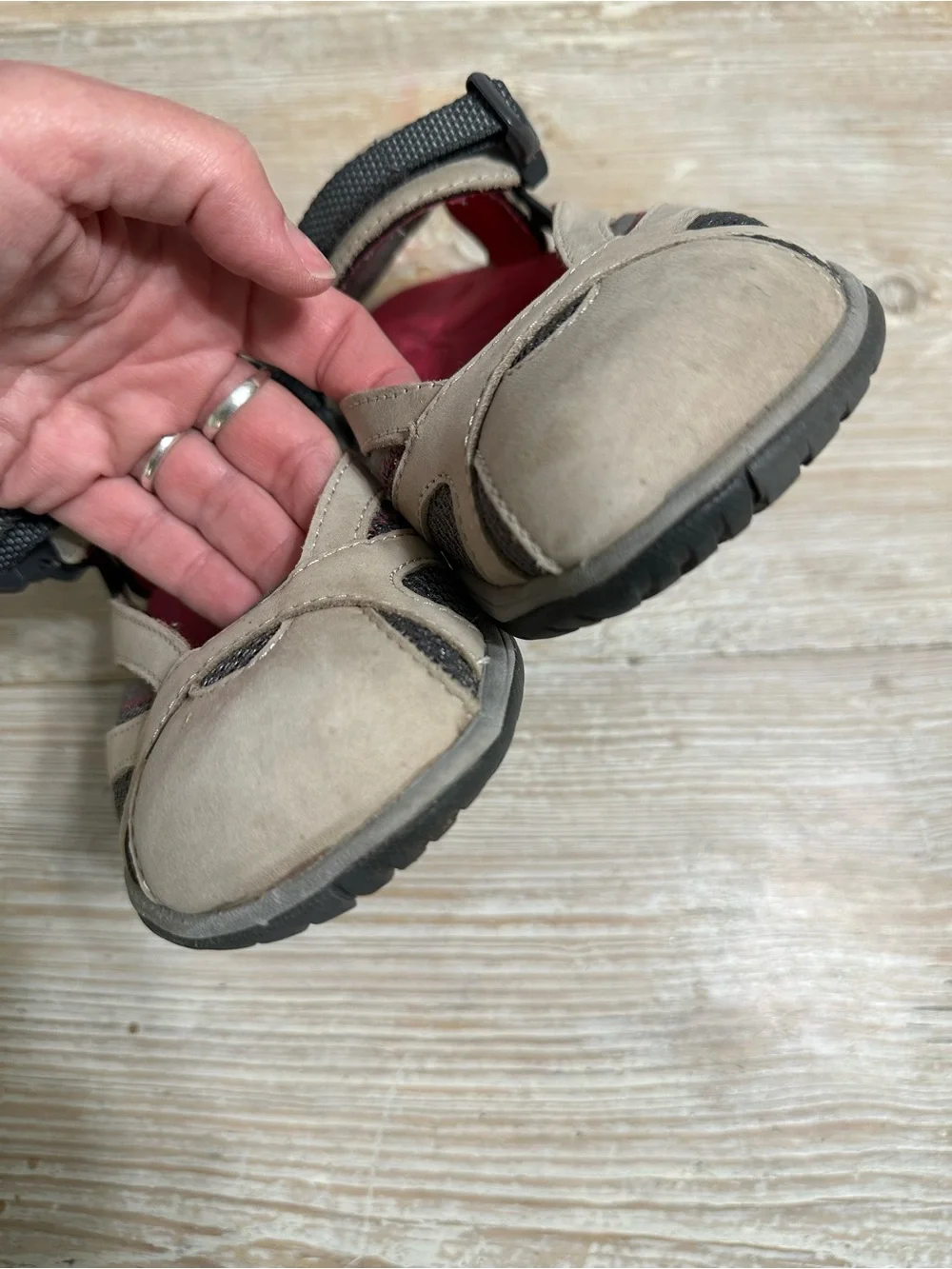 Merrell Azura Wrap Wild Dove Mary Jane Trail Shoe Athletic Sandals Sz 7 Gorpcore